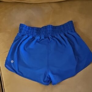 lululemon athletica Vibrant Blue Athletic Shorts